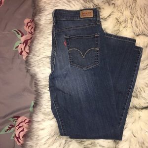 Levi’s Mid-Rise Skinny Jeans Medium Wash